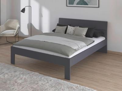 Bed FLASH 180x200 cm metaalgrijs Bed FLASH 180x200 cm metaalgrijs
