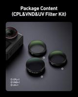 Telesin CPL + UV + VND filter kit voor DJI Osmo Action 6 - thumbnail