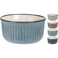 Excellent Houseware Schaal gespikkeld aardewerk 500ml - thumbnail