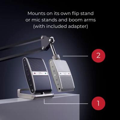 Tula Microphones Tula Mic USB-microfoon Statief Zendmethode:Draadloos, USB Voet USB-C, Hoofdtelefoon (3.5 mm jackplug) Draadloos, USB