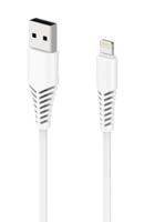 2GO 797288 USB-kabel Apple Lightning stekker, USB-A stekker 1.00 m Wit - thumbnail