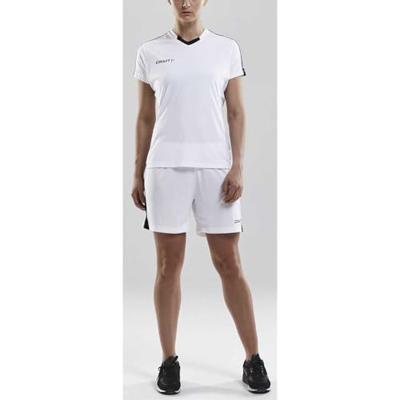 Craft 1905567 Progress Contrast Jersey W - White/Black - S Craft 1905567 Progress Contrast Jersey W - White/Black - S