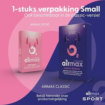Airmax Neusspreider sport S 1 Stuks Airmax Neusspreider sport S 1 Stuks