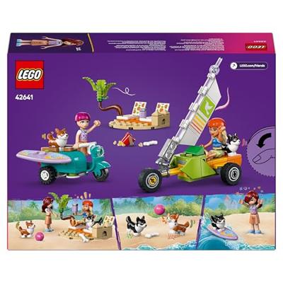 LEGO® Friends 42641 Surf- en scooterplezier met de honden - thumbnail