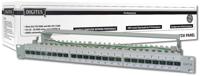 DIGITUS Patch Panel - 19-inch - Cat-6A - 24-poorts RJ45 - Afgeschermd - LSA patchpaneel - Rack-mount 1U - Grijs - thumbnail