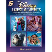 Hal Leonard Disney Latest Movie Hits Five-Finger Piano - thumbnail