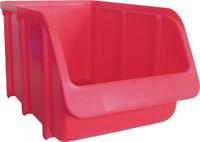 Hünersdorff 673100 Zichtbak 3 Stapelbaar (l x b x h) 242 x 146 x 127 mm Rood 1 stuk(s) - thumbnail
