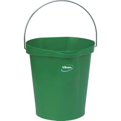 Vikan Emmer groen 12 ltr. met schenktuit