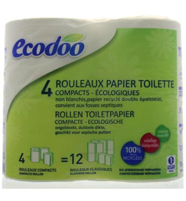 Toiletpapier compact ecologisch bio 4 Stuks