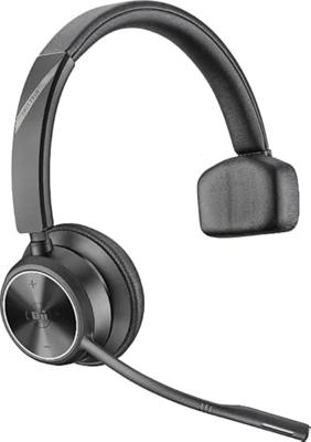 HP Poly Savi 7310-M Office-DECT On Ear headset DECT Mono Zwart Volumeregeling, Microfoon uitschakelbaar (mute) Computer