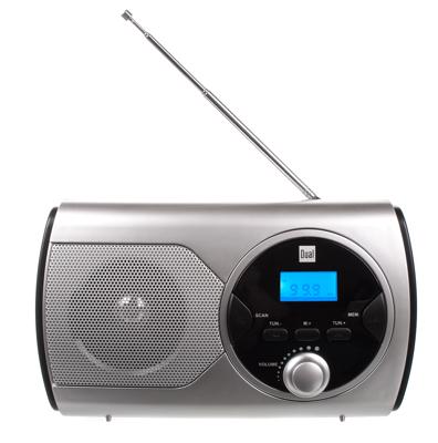 Dual P 10 radio Draagbaar Analoog Zwart, Zilver Dual P 10 radio Draagbaar Analoog Zwart, Zilver