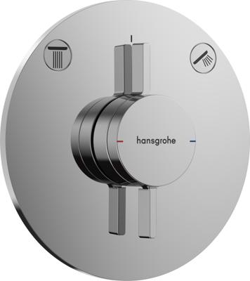 Hansgrohe DuoTurn S kraan inbouw voor 2 functies, chroom