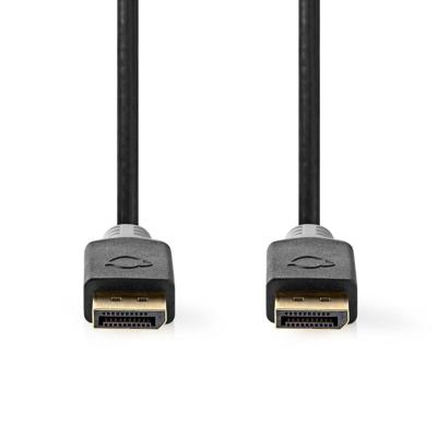 DisplayPort 1.4-Kabel | DisplayPort Male - DisplayPort Male | 2,00 m | Antraciet