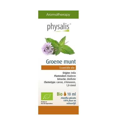 Physalis Groene munt bio 10 Milliliter Physalis Groene munt bio 10 Milliliter