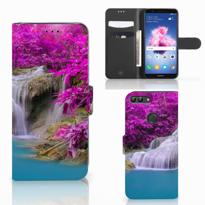 Huawei P Smart Flip Cover Waterval Huawei P Smart Flip Cover Waterval