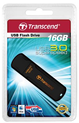 Transcend JetFlash® 700 USB-stick 16 GB Zwart TS16GJF700 USB-A 3.2 Gen 1 Transcend JetFlash® 700 USB-stick 16 GB Zwart TS16GJF700 USB-A 3.2 Gen 1