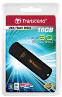 Transcend JetFlash® 700 USB-stick 16 GB Zwart TS16GJF700 USB-A 3.2 Gen 1 - thumbnail