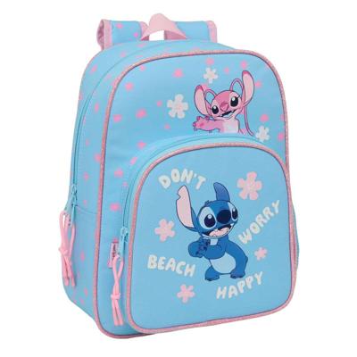 Schoolrugzak Lilo & Stitch Happy Hemelsblauw 26 x 34 x 11 cm