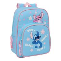 Schoolrugzak Lilo & Stitch Happy Hemelsblauw 26 x 34 x 11 cm - thumbnail