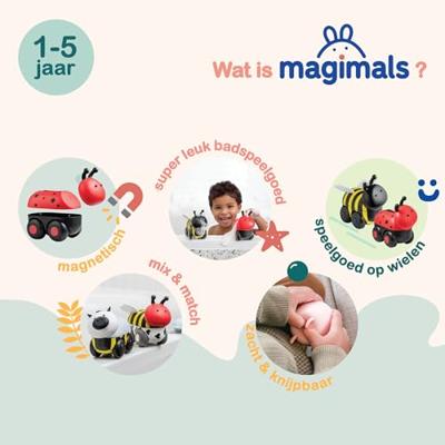 Clics Magimals wheely insects box - 6dlg.