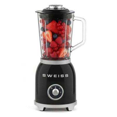 Vintage blender - SWEISS - MXV9 - 1,5 L - Zwart
