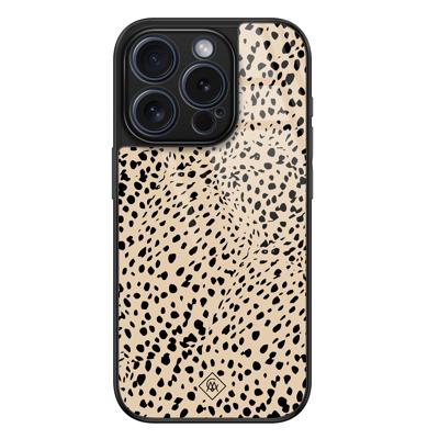 iPhone 15 Pro glazen hardcase - Spot on iPhone 15 Pro glazen hardcase - Spot on