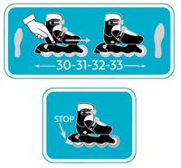 Verstelbare inline skates - STAMP - SKIDS CONTROL - Maat 30-33 - Unisex - thumbnail