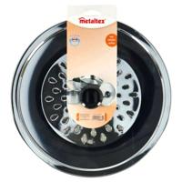 Metaltex anti spatdeksel 21-29 cm rvs - thumbnail