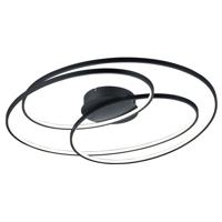 Trio Zwarte plafonnièreGale - 673918032 - thumbnail