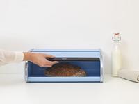 Brabantia broodtrommel met schuif staal - thumbnail