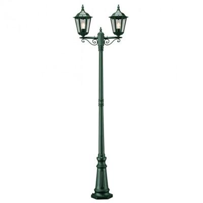 KonstSmide Klassieke staande lantaarnFirenze 2-lichts groen - 7234-600