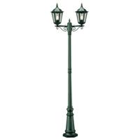 KonstSmide Klassieke staande lantaarnFirenze 2-lichts groen - 7234-600 - thumbnail