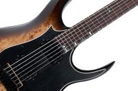 Mooer GTRS Guitars Modern 810 Natural Burst Intelligent Guitar met gigbag - thumbnail