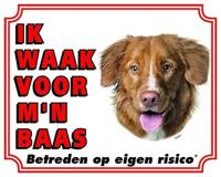 Nova Scotia Duck Tolling Retriever Waakbord - thumbnail
