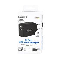 LogiLink PA0210 oplader voor mobiele apparatuur Zwart Binnen - thumbnail