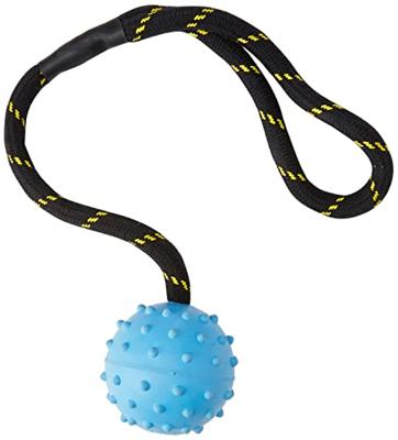 HAPPY PET TOUGH TOYS BAL STUDDED AAN TOUW RUBBER