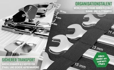 Brüder Mannesmann Gereedschapskoffer (gevuld) 108-delig Doe-het-zelver