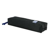 Pennenetui oxford rechthoek zwart | 5 stuks - thumbnail