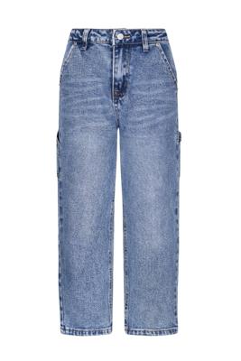 B.Nosy winter cargo jeansbroek meisjes - blauw - Patty