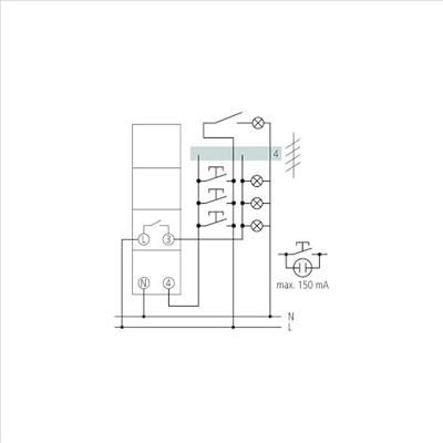 Theben 0060003 Trappenhuislichtautomaat Theben 0060003 Trappenhuislichtautomaat