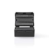 Nedis Ferrietfilter | 6.50 mm | ABS | Zwart | 25 Stuks | Doos - CVGB48914BK - thumbnail