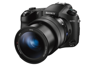 Sony DSC-RX10M3 Digitale camera 20.1 Mpix Zoom optisch: 25 x Zwart Elektronische zoeker, Full-HD video-opname, 4K Video