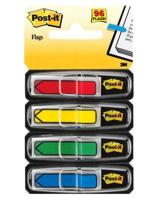 Post-it Index pijltjes, ft 12 x 43 mm, set van 4 kleuren, 24 pijltjes per kleur - thumbnail
