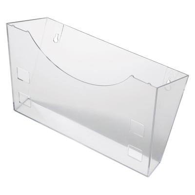 Helit glasklar H6103002 Folderhouder Glas (helder) 1 stuk(s) (b x h x d) 240 x 165 x 105 mm