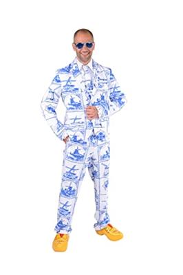 Magic kostuum Delfts blauw