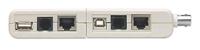 Intellinet 351911 Netwerktester Geschikt voor: CAT 3, CAT 4, CAT 5, CAT 5e, CAT 6, CAT 6A - thumbnail