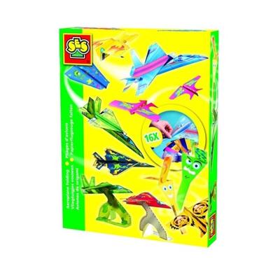 SES vliegtuigjes vouwen