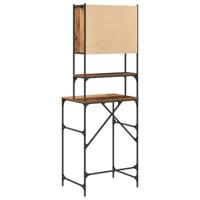 Wasmachinekast Oud hout 68 x 48,5 x 194 cm 1 x Wasmachinekast - thumbnail