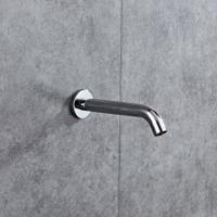 Baduitloop Boss & Wessing Talpa 21 cm Messing Chroom Aqua Splash - thumbnail