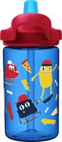 CamelBak drinkbeker Eddy+ Skate Monsters junior 0,4 liter rood - thumbnail